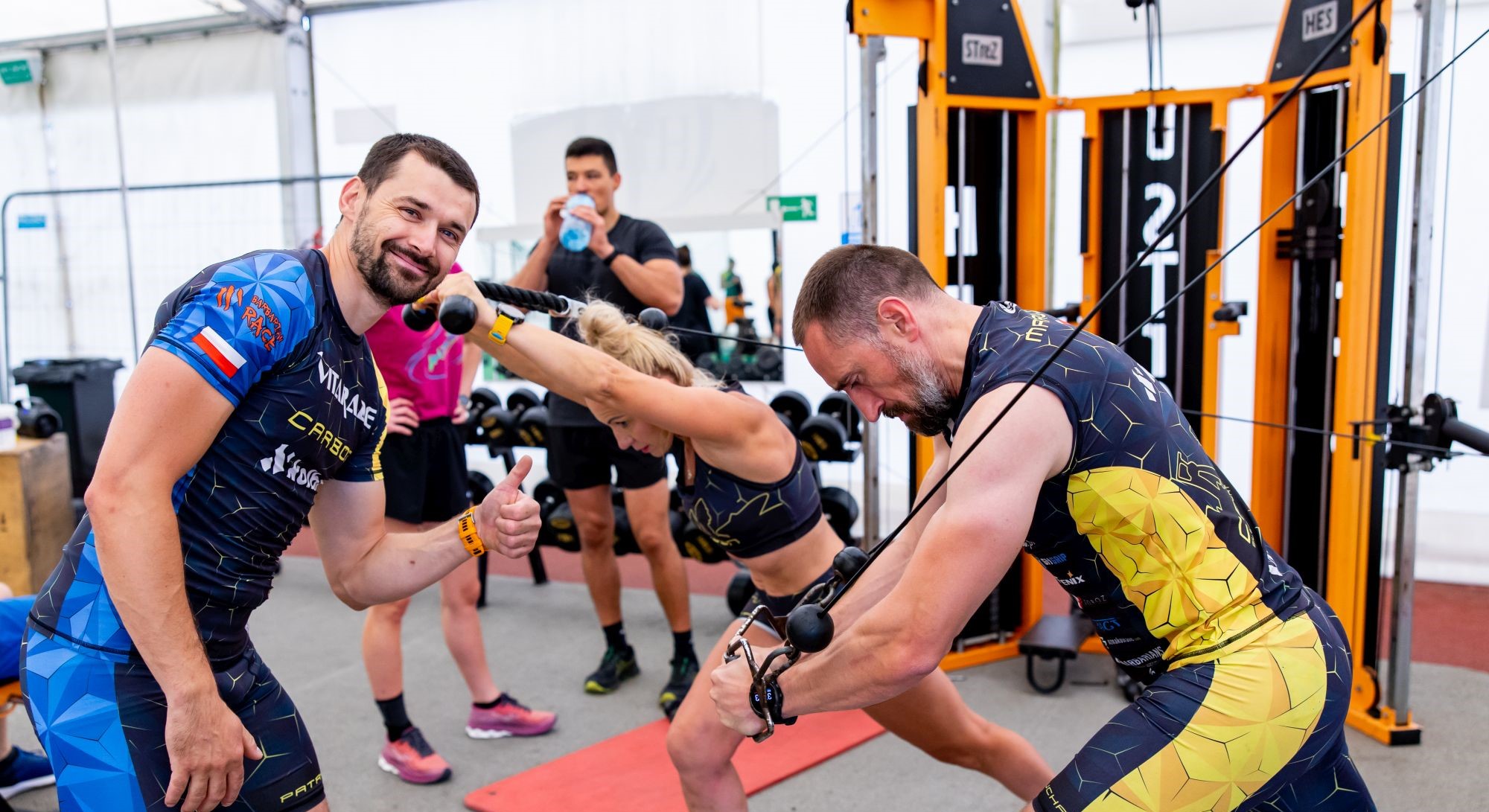 Trening drużyny Carbon Silesia Sport